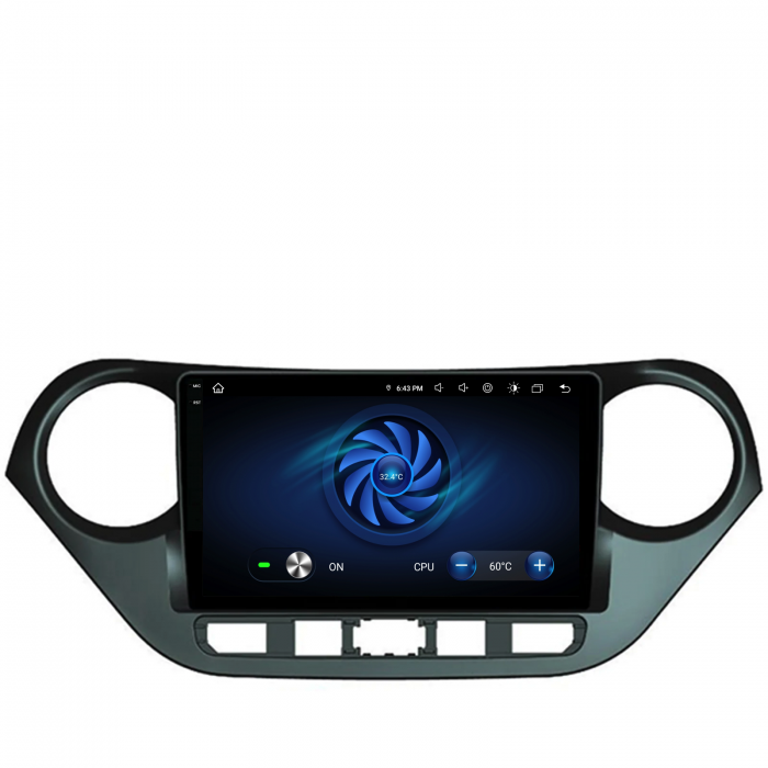 Navigatie Dedicata Hyundai I10 (2013-2017), 9Inch, 6Gb Ram, 128Gb Stocare, Carplay [7]