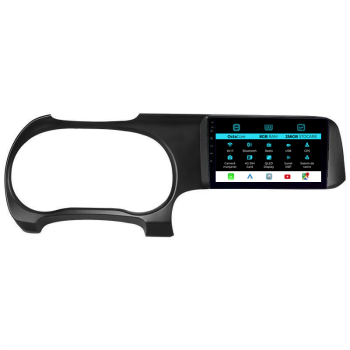 Navigatie Dedicata Hyundai I10 (2020 - 2025), 9Inch, 8Gb Ram, 256Gb Stocare, Carplay [1]