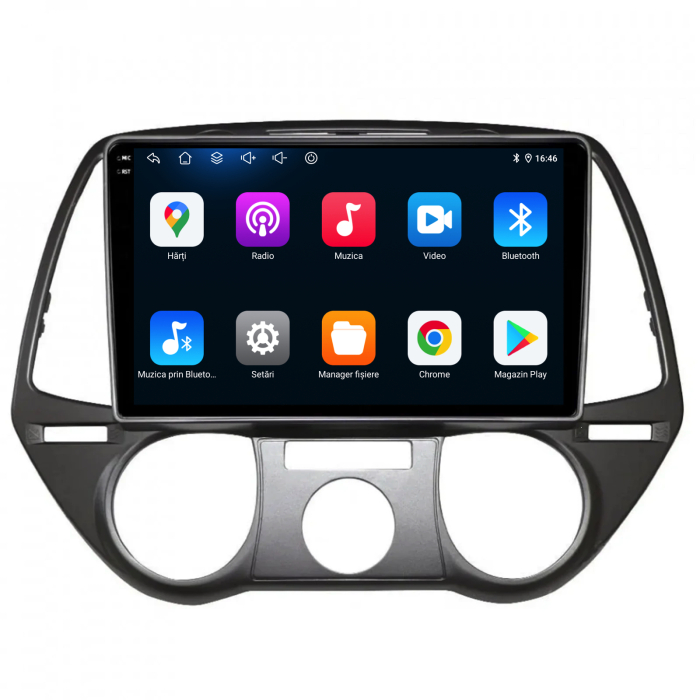 Navigatie Dedicata Hyundai I20 (2008 - 2012), 9 Inch, 2Gb Ram, 32Gb Stocare, Android Auto, Carplay [6]