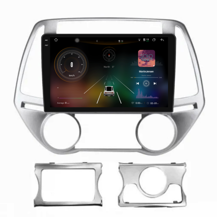 Navigatie Dedicata Hyundai I20 (2011-2015), 2K, 12Gb Ram, 256Gb Stocare, Carplay [2]