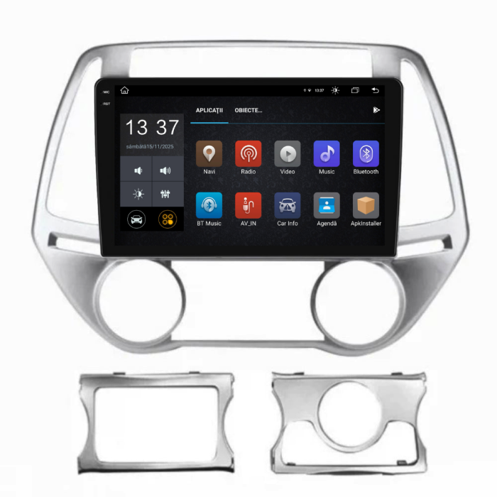 Navigatie Dedicata Hyundai I20 (2011-2015), 2K, 8Gb Ram, 256Gb Stocare, Carplay [5]