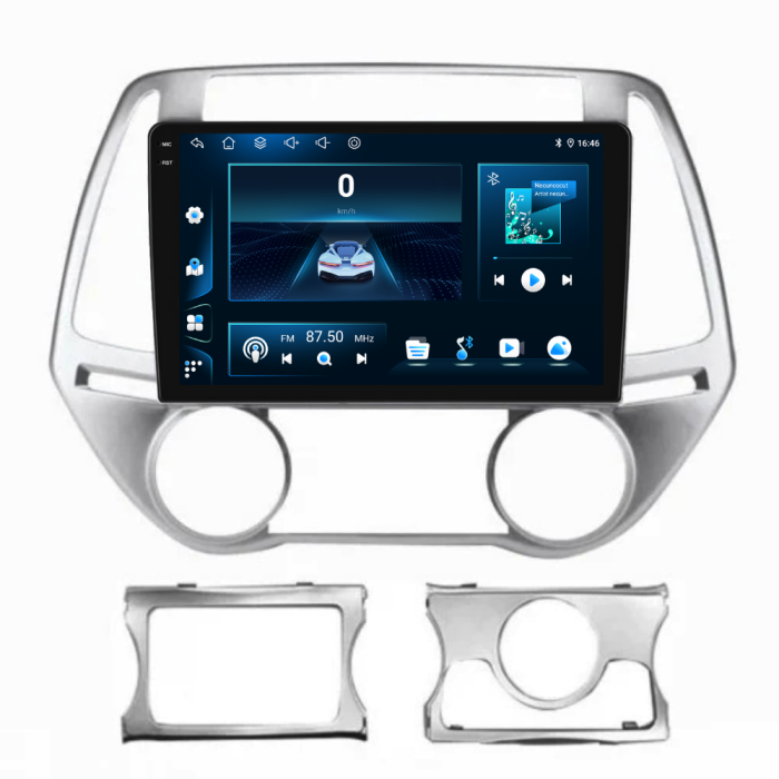 Navigatie Dedicata Hyundai I20 (2011-2015), 9Inch, 4Gb Ram, 64Gb Stocare, Carplay [7]