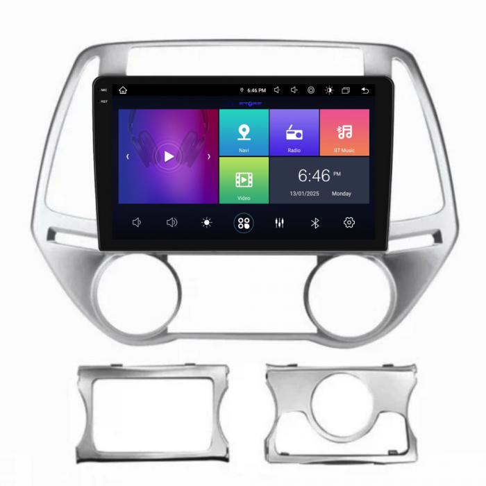 Navigatie Dedicata Hyundai I20 (2011-2015), 9Inch, 8Gb Ram, 256Gb Stocare, Carplay [7]