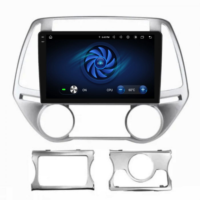 Navigatie Dedicata Hyundai I20 (2011-2015), 9Inch, 8Gb Ram, 256Gb Stocare, Carplay [8]