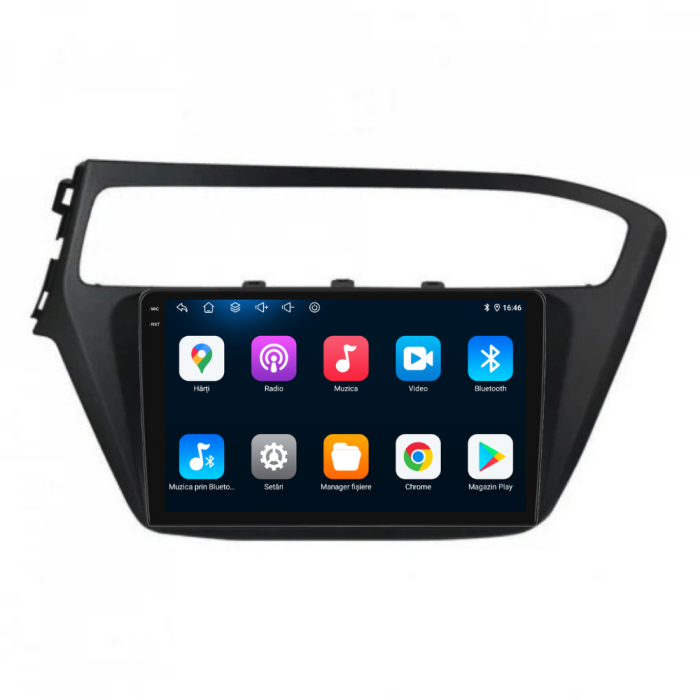 Navigatie Dedicata Hyundai I20 (2014-2020), 9Inch, 2Gb Ram, 32Gb Stocare, Carplay [5]