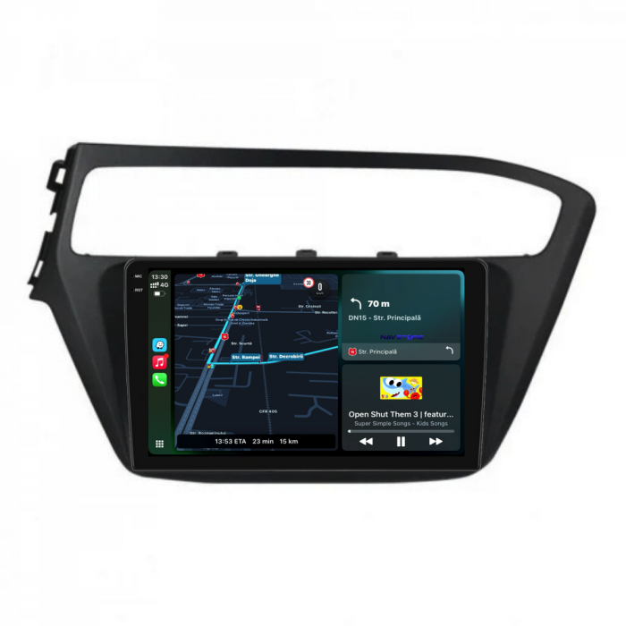 Navigatie Dedicata Hyundai I20 (2014-2020), 9Inch, 2Gb Ram, 32Gb Stocare, Carplay [2]