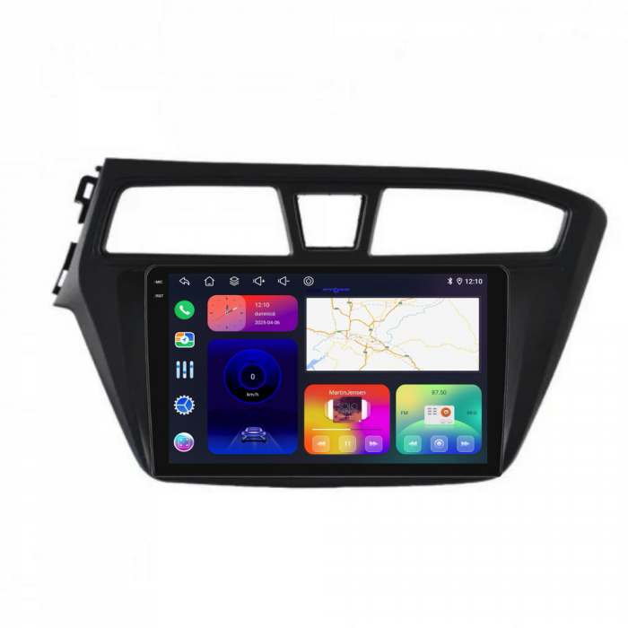 Navigatie Dedicata Hyundai I20 (2014-2020), 9Inch, 2Gb Ram, 32Gb Stocare, Carplay [6]