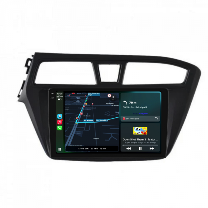 Navigatie Dedicata Hyundai I20 (2014-2020), 9Inch, 2Gb Ram, 32Gb Stocare, Carplay [2]