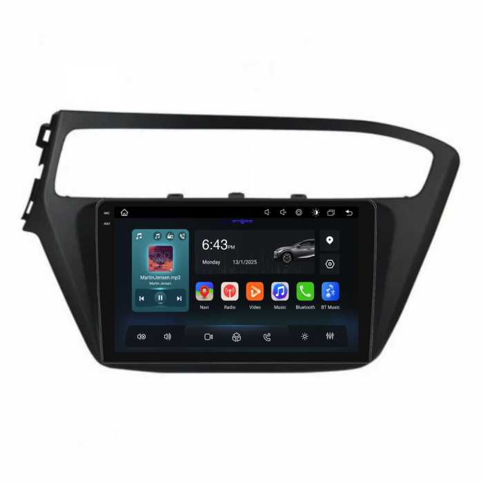 Navigatie Dedicata Hyundai I20 (2014-2020), 9Inch, 4Gb Ram, 64Gb Stocare, Carplay [5]