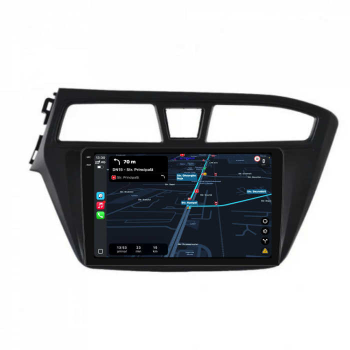 Navigatie Dedicata Hyundai I20 (2014-2020), 9Inch, 4Gb Ram, 64Gb Stocare, Carplay [3]
