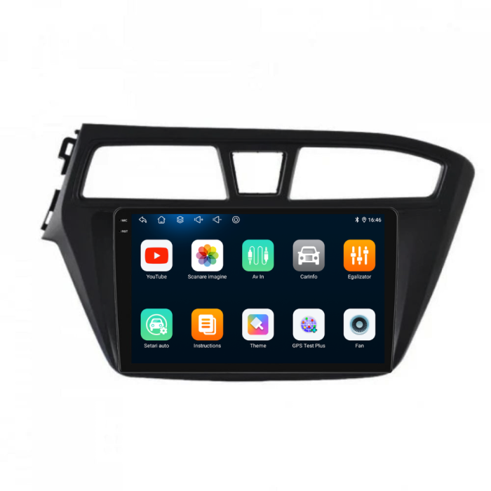 Navigatie Dedicata Hyundai I20 (2014-2020), 9Inch, 6Gb Ram, 128Gb Stocare, Carplay [6]