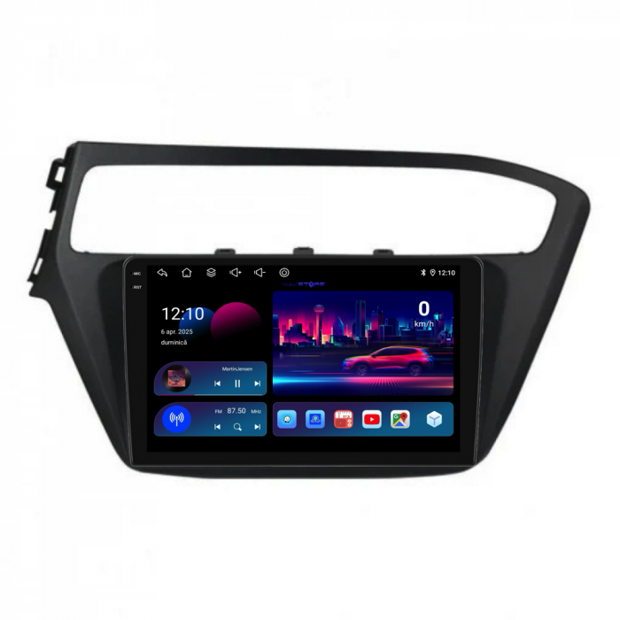 Navigatie Dedicata Hyundai I20 (2014-2020), 9Inch, 8Gb Ram, 256Gb Stocare, Carplay [4]