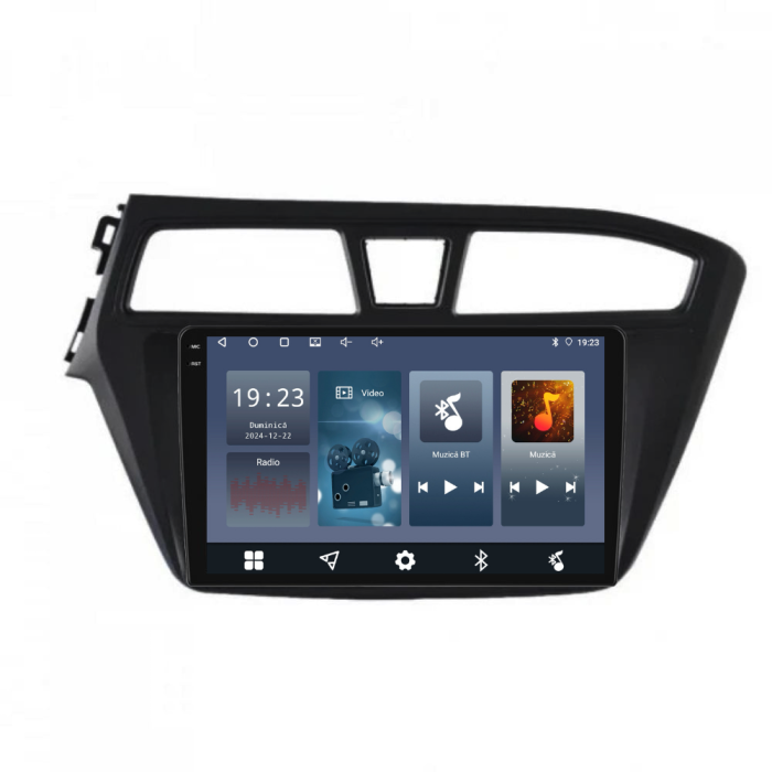 Navigatie Dedicata Hyundai I20 (2014-2020),QuadCore, 9Inch, 4Gb Ram, 64Gb Stocare, Carplay [7]