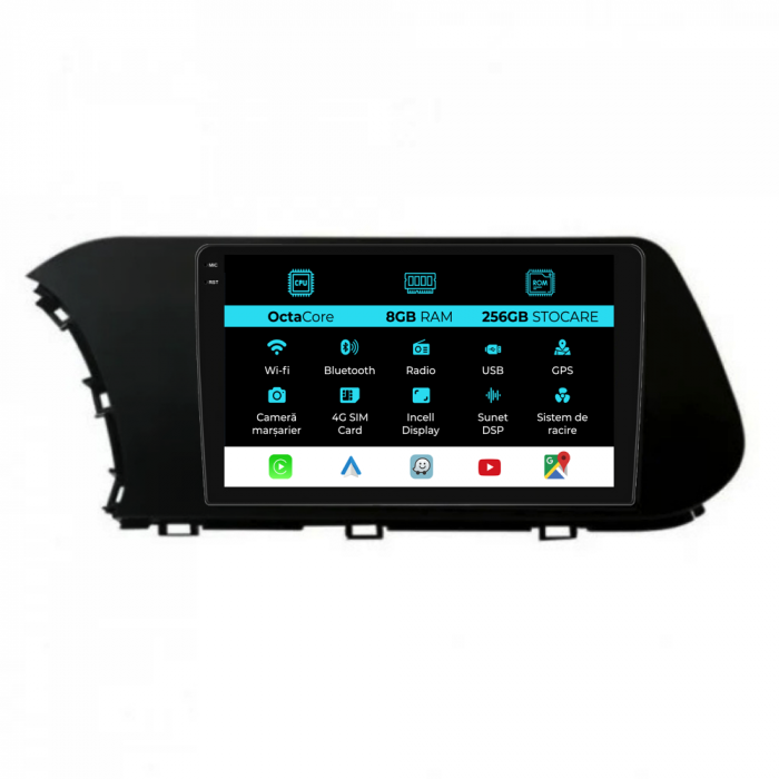 Navigatie Dedicata Hyundai i20 Bayon (2020-2025), 9Inch, 8Gb Ram, 256Gb Stocare, Carplay [1]