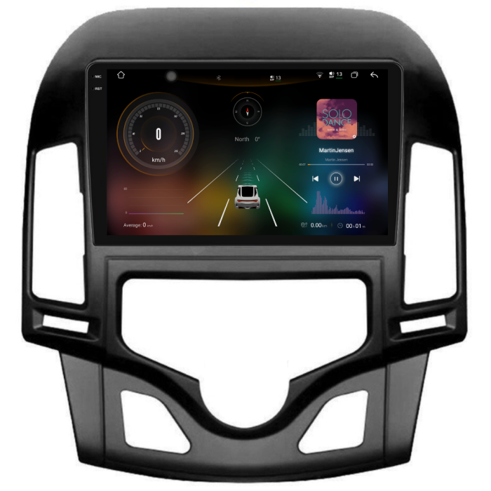 Navigatie Dedicata Hyundai I30 (2007-2012), 2K, 12Gb Ram, 256Gb Stocare, Carplay, Climatronic [2]