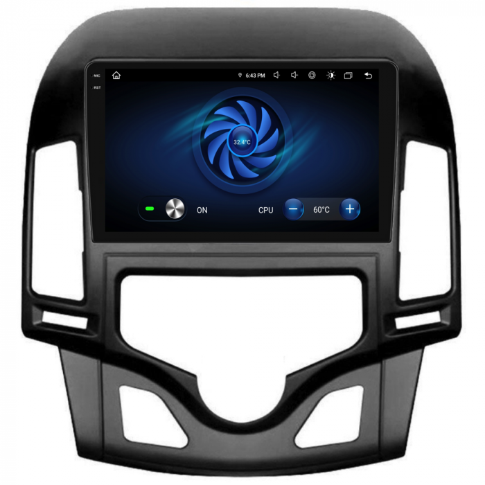 Navigatie Dedicata Hyundai I30 (2007-2012), 9Inch, 2Gb Ram, 32Gb Stocare, Carplay, Climatronic [7]
