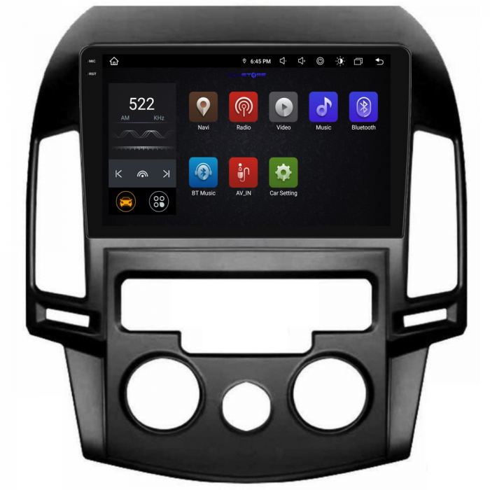 Navigatie Dedicata Hyundai I30 (2007-2012), 9Inch, 4Gb Ram, 64Gb Stocare, Carplay, Clima manuala [6]