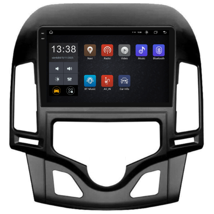 Navigatie Dedicata Hyundai I30 (2007-2012), 9Inch, 8Gb Ram, 256Gb Stocare, Carplay, Climatronic [4]