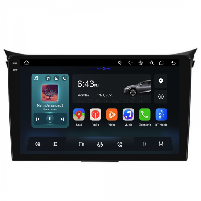 Navigatie Dedicata Hyundai I30 (2011-2015), 9Inch, 2Gb Ram, 32Gb Stocare, Carplay [5]