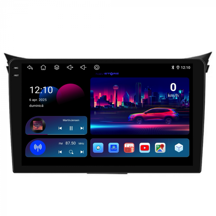 Navigatie Dedicata Hyundai I30 (2011-2015), 9Inch, 2Gb Ram, 32Gb Stocare, Carplay [4]