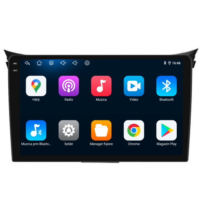 Navigatie Dedicata Hyundai I30 (2011-2015), 9Inch, 6Gb Ram, 128Gb Stocare, Carplay [5]