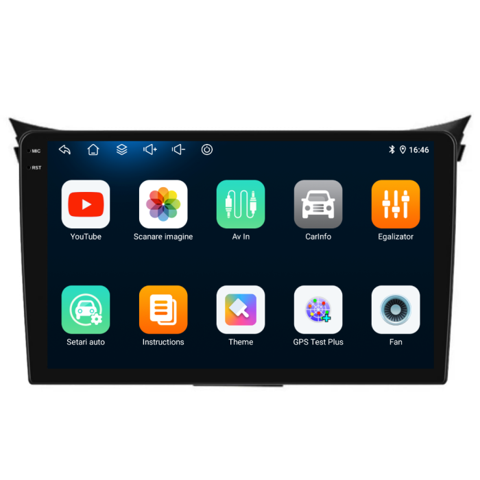 Navigatie Dedicata Hyundai I30 (2011-2015),QuadCore, 9Inch, 4Gb Ram, 64Gb Stocare, Carplay [6]