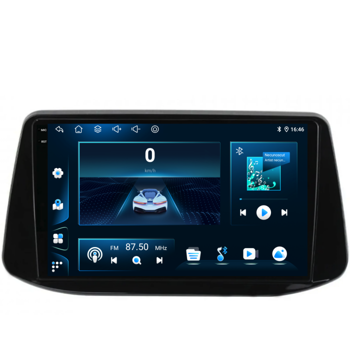 Navigatie Dedicata Hyundai I30 (2017-2022), 9Inch, 4Gb Ram, 64Gb Stocare, Carplay [7]