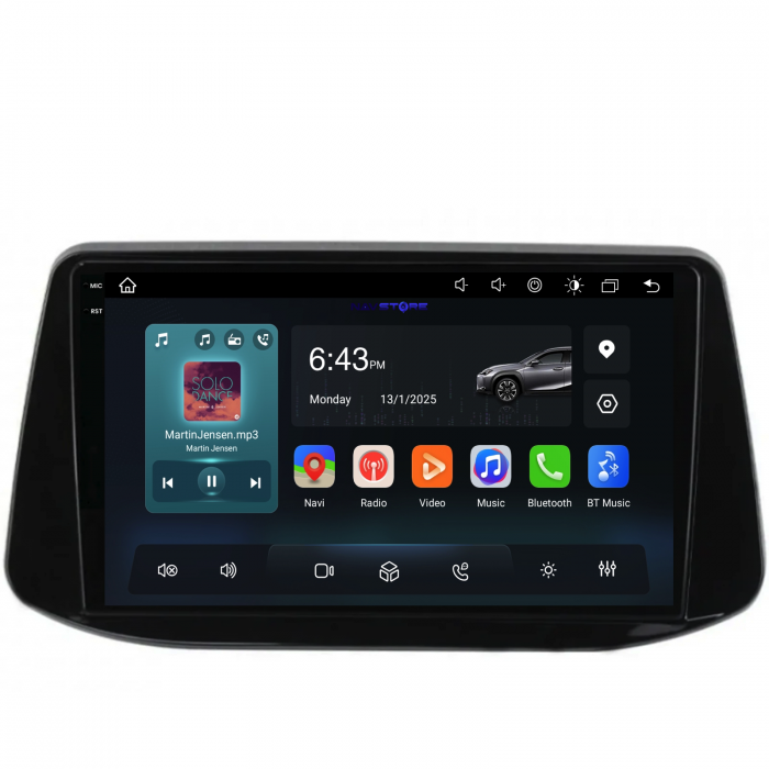 Navigatie Dedicata Hyundai I30 (2017-2022), 9Inch, 8Gb Ram, 256Gb Stocare, Carplay [5]