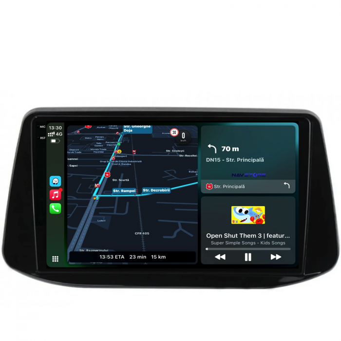 Navigatie Dedicata Hyundai I30 (2017-2022), 9Inch, 8Gb Ram, 256Gb Stocare, Carplay [2]