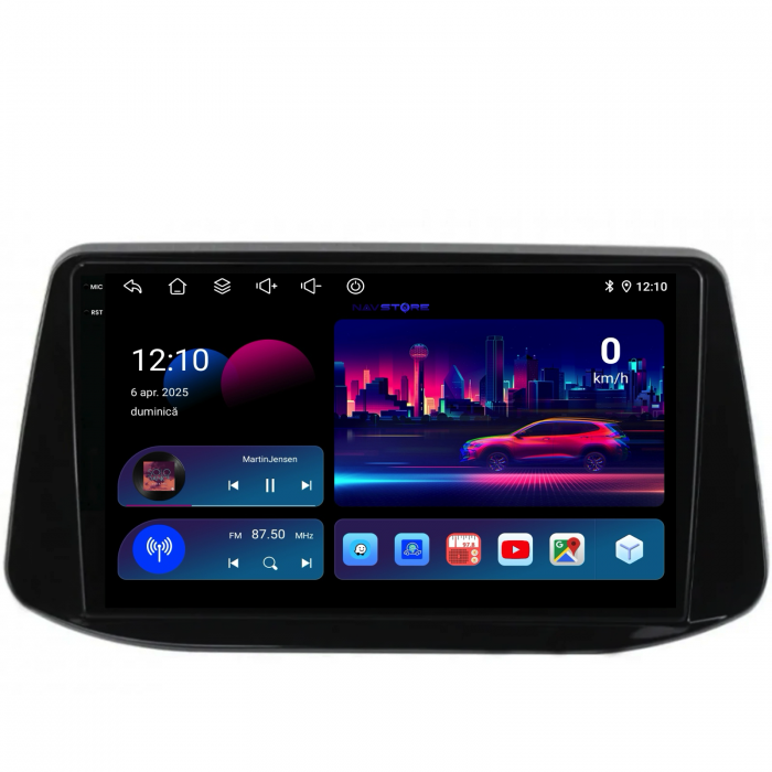 Navigatie Dedicata Hyundai I30 (2017-2022), 9Inch, 8Gb Ram, 256Gb Stocare, Carplay [4]