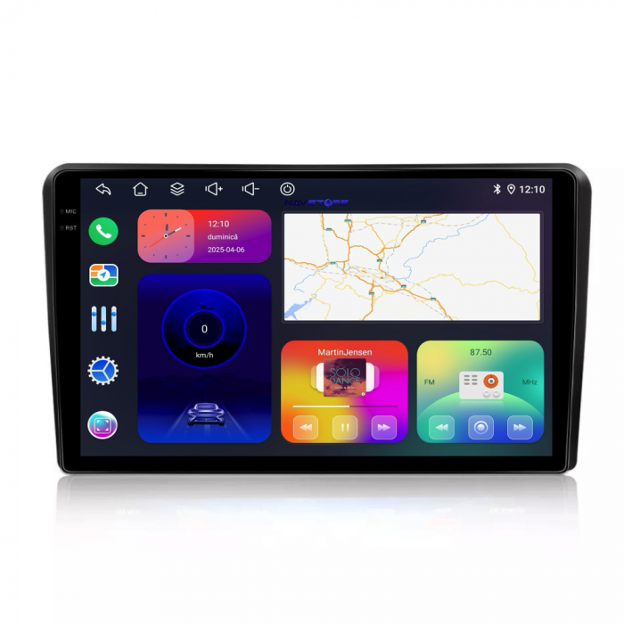 Navigatie Dedicata Hyundai I40 (2012-2020),QuadCore, 9Inch, 4Gb Ram, 64Gb Stocare, Carplay [5]