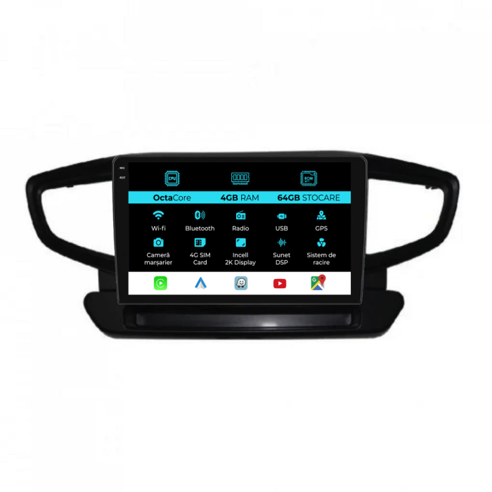 Navigatie Dedicata Hyundai Ioniq (2016 - 2022), 2K, 4Gb Ram, 64Gb Stocare, Carplay [1]