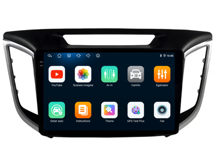 Navigatie Dedicata Hyundai IX25 (2015-2019), 10Inch, 2Gb Ram, 32Gb Stocare, Carplay [6]