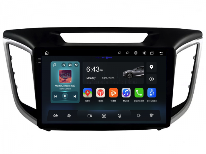 Navigatie Dedicata Hyundai IX25 (2015-2019), 10Inch, 2Gb Ram, 32Gb Stocare, Carplay [5]