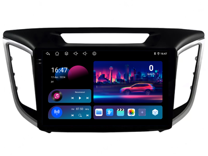 Navigatie Dedicata Hyundai IX25 (2015-2019), 10Inch, 4Gb Ram, 64Gb Stocare, Carplay [4]