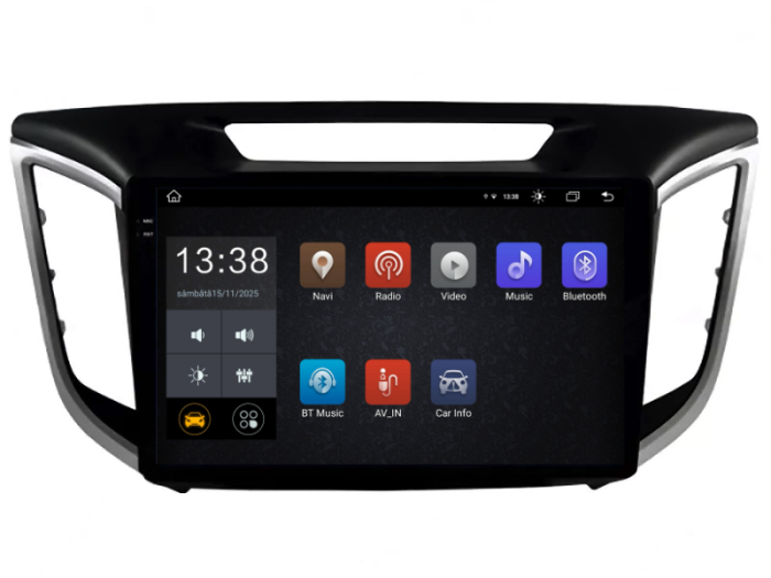 Navigatie Dedicata Hyundai IX25 (2015-2019), 2K, 4Gb Ram, 64Gb Stocare, Carplay [4]