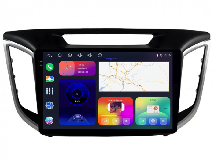 Navigatie Dedicata Hyundai IX25 (2015-2019),QuadCore, 10Inch, 4Gb Ram, 64Gb Stocare, Carplay [6]
