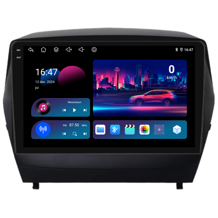 Navigatie Dedicata Hyundai IX35 (2009 - 2015), 10Inch, 6Gb Ram, 128Gb stocare, Carplay [4]