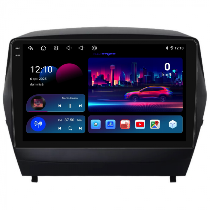 Navigatie Dedicata Hyundai IX35 (2009 - 2015), 9 Inch, 4Gb Ram, 64Gb stocare, Carplay [4]