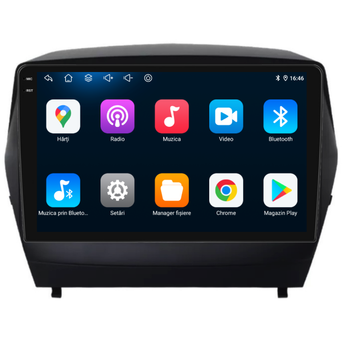 Navigatie Dedicata Hyundai IX35 (2009 - 2015),QuadCore,  10Inch, 4Gb Ram, 64Gb stocare, Carplay [5]