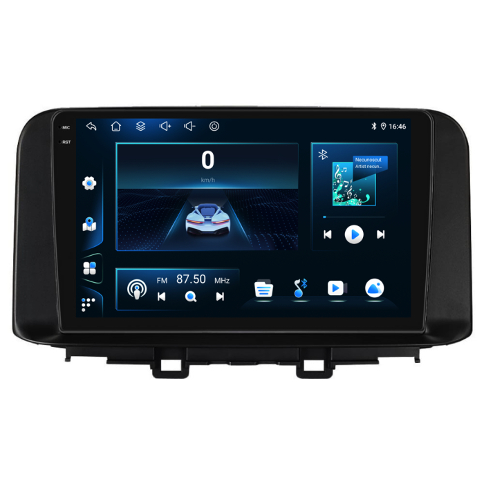 Navigatie Dedicata Hyundai Kona (2017-2023), 10Inch, 2Gb Ram, 32Gb Stocare, Carplay [5]