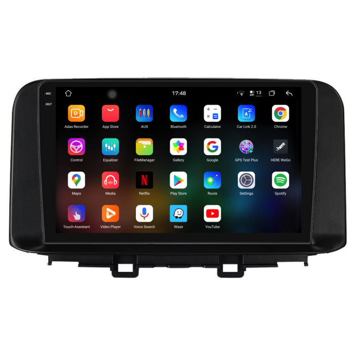 Navigatie Dedicata Hyundai Kona (2017-2023), 2K, 12Gb Ram, 256Gb Stocare, Carplay [3]