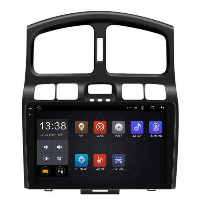 Navigatie Dedicata Hyundai Santa Fe (2000-2006), 2K, 8Gb Ram, 258Gb Stocare, Carplay [4]