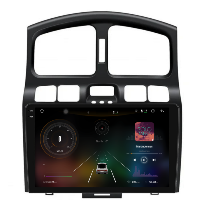Navigatie Dedicata Hyundai Santa Fe (2000-2006), 2K, 12Gb Ram, 258Gb Stocare, Carplay [2]