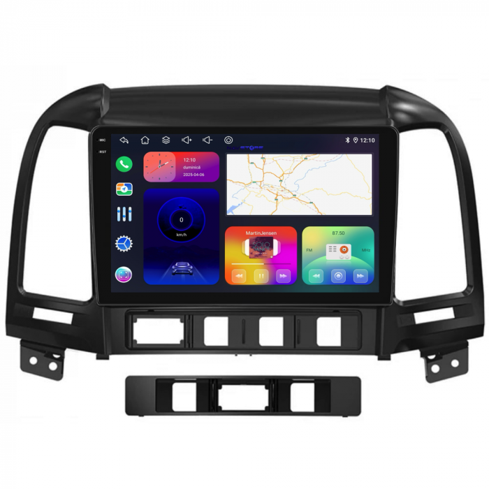 Navigatie Dedicata Hyundai Santa Fe (2005-2012), 9Inch, 2Gb Ram, 32Gb Stocare, Carplay [6]