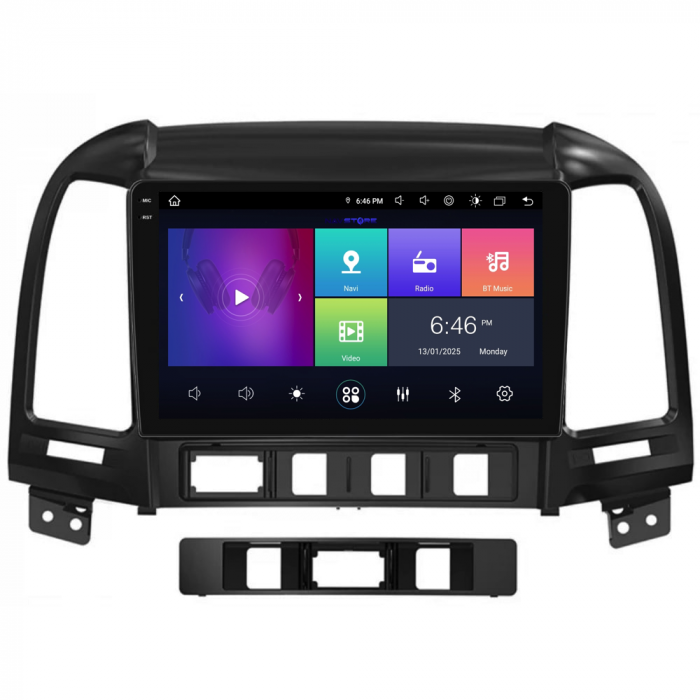 Navigatie Dedicata Hyundai Santa Fe (2005-2012), 9Inch, 8Gb Ram, 256Gb Stocare, Carplay [7]