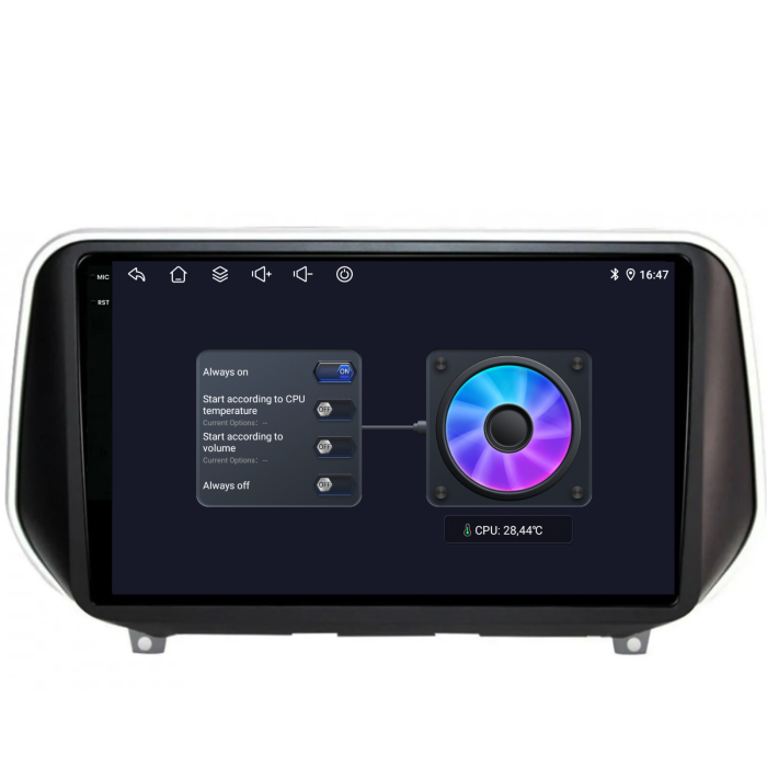 Navigatie Dedicata Hyundai SantaFe (2018-2024), 2K, 12Gb Ram, 256Gb Stocare, Carplay [6]