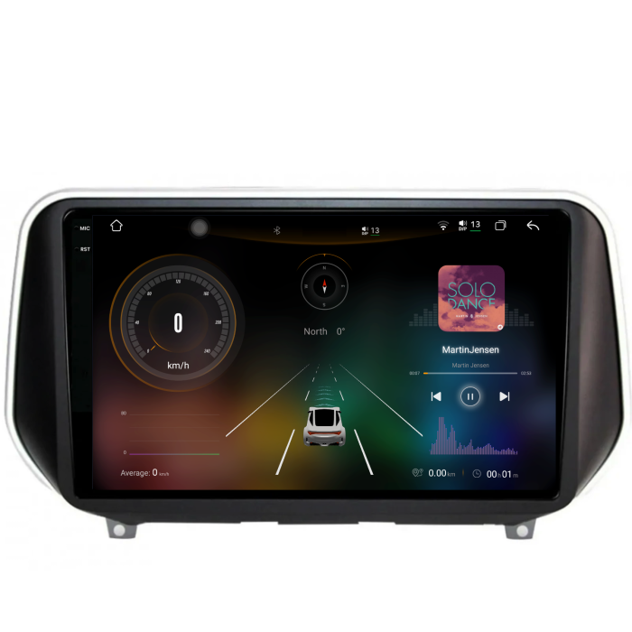 Navigatie Dedicata Hyundai SantaFe (2018-2024), 2K, 12Gb Ram, 256Gb Stocare, Carplay [2]