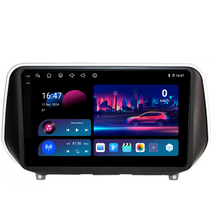 Navigatie Dedicata Hyundai SantaFe (2018-2024), 9Inch, 4Gb Ram, 64Gb Stocare, Carplay [4]