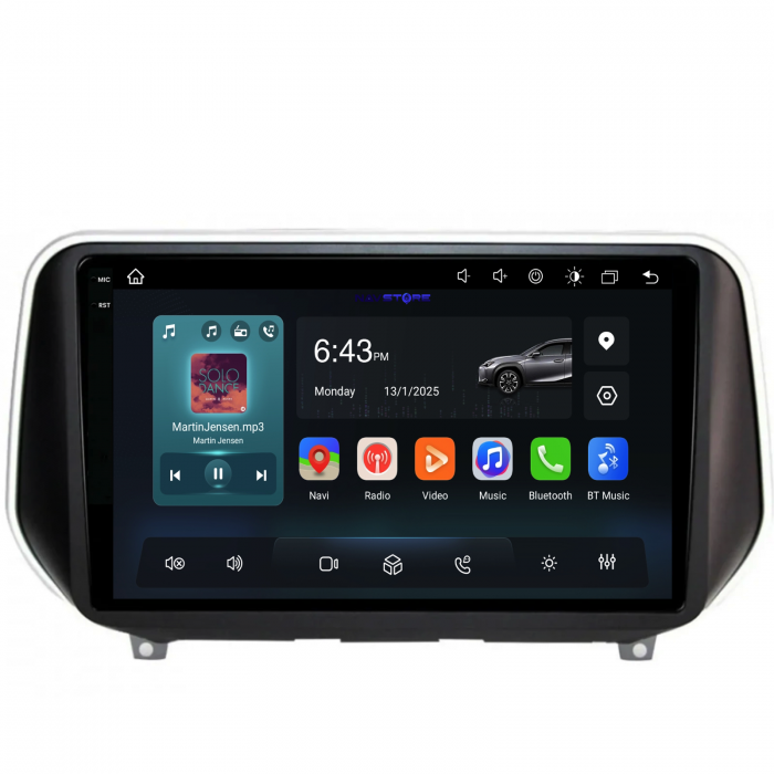 Navigatie Dedicata Hyundai SantaFe (2018-2024), 2K, 8Gb Ram, 256Gb Stocare, Carplay [5]